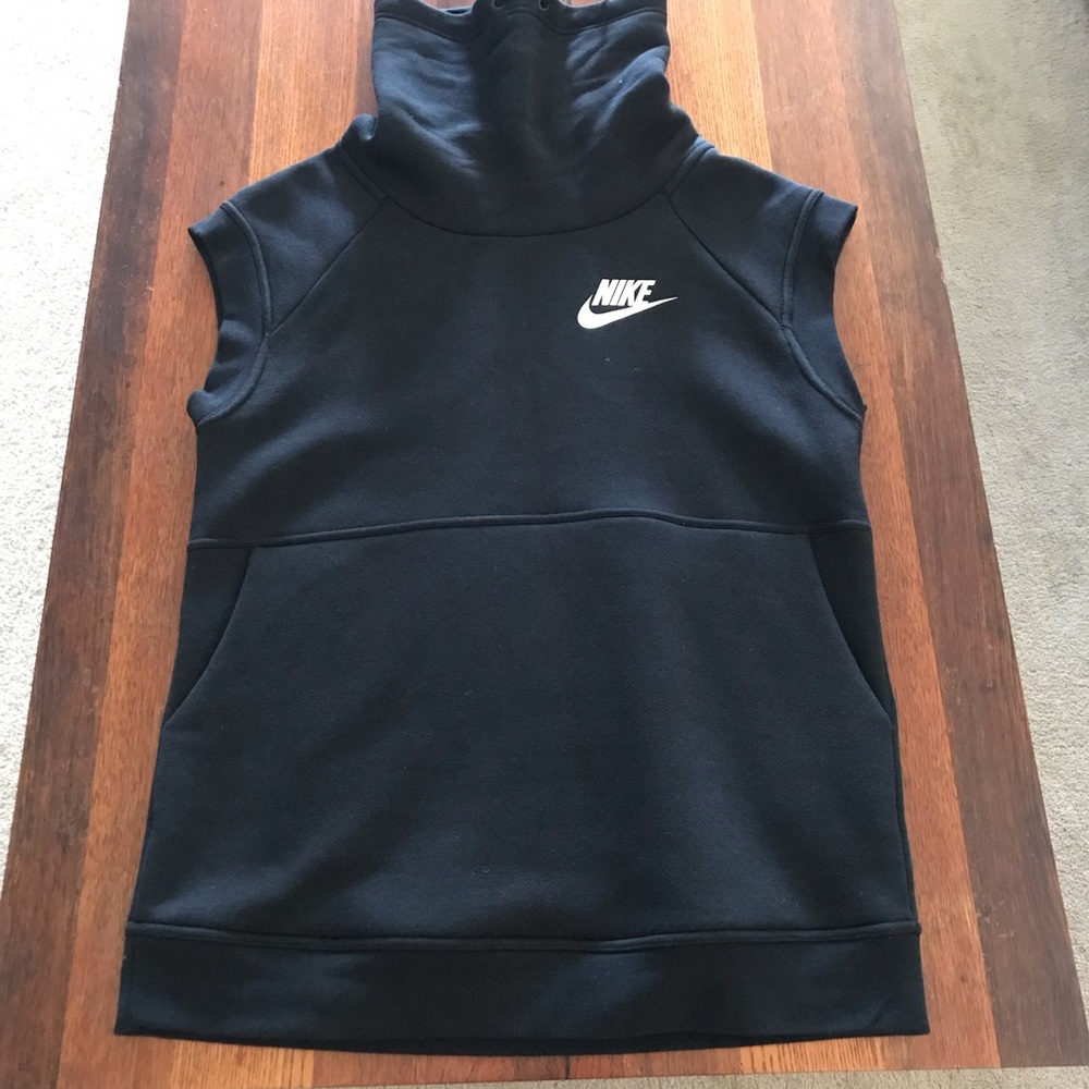Nike Funnel Neck Sleeveless Sweatshirt